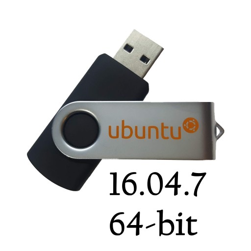 USB-накопитель Linux Ubuntu 16.04.7 LTS 64-бит PL