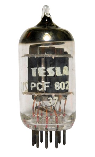 PCF802 Лампа TESLA НЕ ИСПОЛЬЗУЕТСЯ [AB]