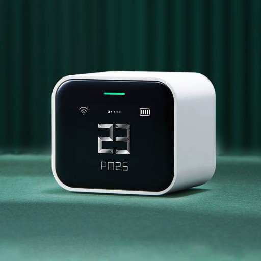 Детектор дыма Qingping Air Monitor Lite Bluetooth-подключение, подключение к