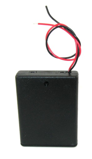 Корзина для батареек 4xAAA 4xR03 закрытая