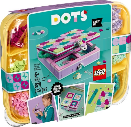 LEGO 41915 DOTS — ШКАТУЛКА ДЛЯ ЮВЕЛИРНЫХ ИЗДЕЛИЙ