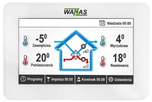Рекуператор Wanas 1300H