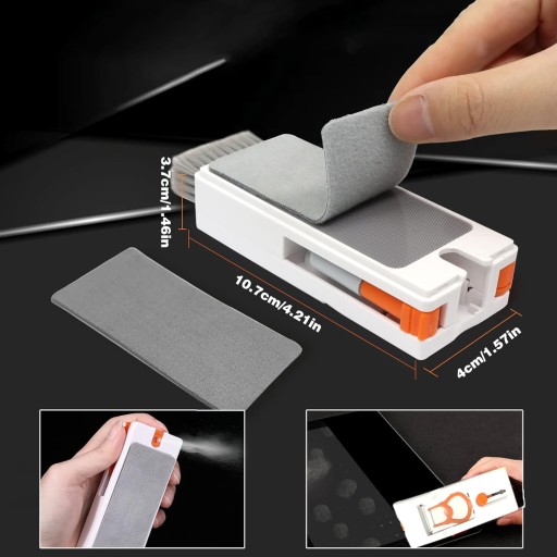 ZESTAW DO CZYSZCZENIA 11W1 WIELOFUNKCYJNY DO LAPTOP SŁUCHAWKI SMARTFON