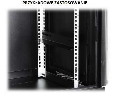 SZYNY MONTAŻOWE RACK 42,5 CM 2 SZTUKI LISTWA MONTAŻOWA 425 mm DO SZAFY RACK