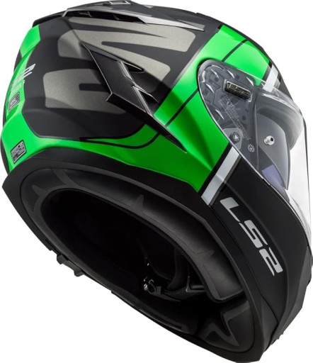KASK MOTOCYKLOWY LS2 FF327 CHALLENGER RANDY BLACK MATT ROZMIAR XS 53-54CM