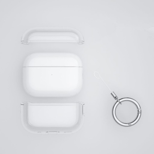 ЧЕХОЛ ДЛЯ APPLE AIRPODS PRO 1/2 TECH-PROTECT FLEXAIR ПРОЗРАЧНЫЙ