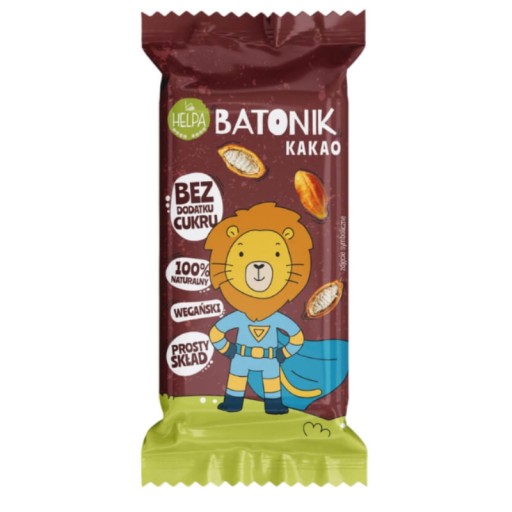 Какао-батончик Helpa, 20г