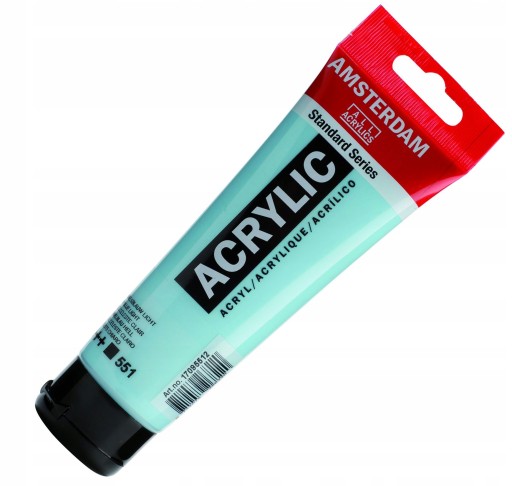 Farba Akrylowa Amsterdam Talens 120 ml BŁĘKIT NIEBA JASNY nr. 551