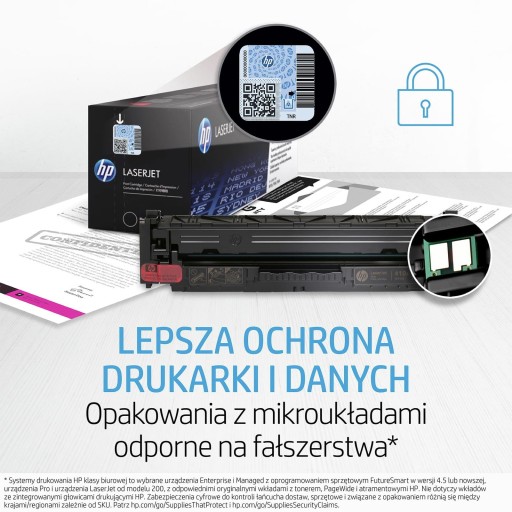 Hp 203X CF542X Yellow LJ M254 2.500 stron ORYGINAŁ