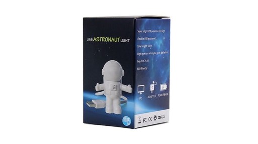 USB-ЛАМПА АСТРОНАВТ БОЛЬШАЯ СВЕТОДИОДНАЯ ОСВЕЩЕНИЕ 6x7