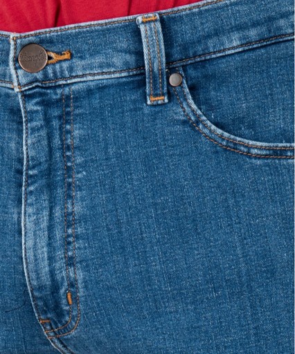 ДЖИНСЫ Wrangler LARSTON SLIM TAPERED Sabotage СИНИЕ W36 L34