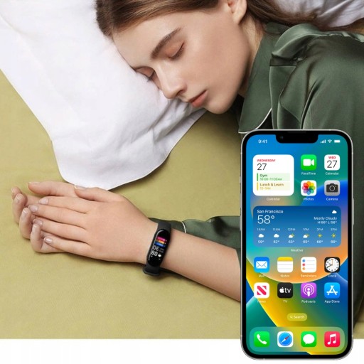 СПОРТИВНЫЙ БРАСЛЕТ SMARTWATCH SMARTBAND M6 6 ПОКОЛЕНИЯ + РЕМЕСЛ