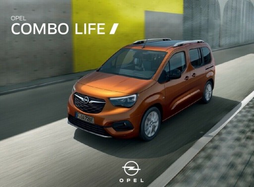 Брошюра Opel Combo Life, модель 2022 г.