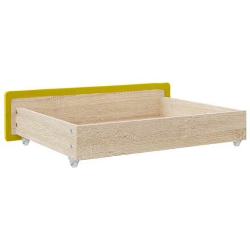 VidaXL Ящики под кроватью, 2 шт, желтые