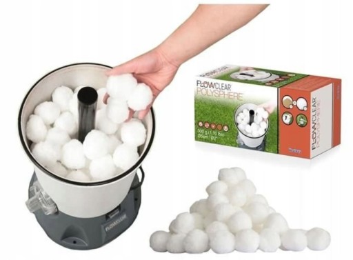 1000 g KULKI FILTRACYJNE BESTWAY FILTR POMPY 58475