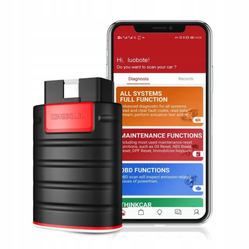 THINKDIAG OBD2 ДИАГНОСТИЧЕСКИЙ ИНТЕРФЕЙС, ПОЛИРОВКА