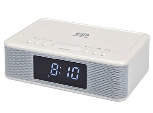 Часы Bauhn FM-радио, Bluetooth, беспроводная зарядка, часы, будильник