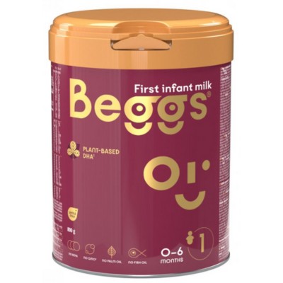 Beggs Milk 1 без рыбьего жира и пальмовой ДГК