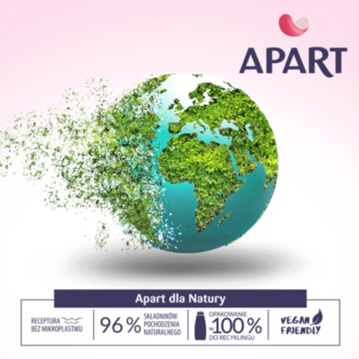 Мужской гель для душа Apart 3в1, женский гель для душа Mix Set 6х500мл