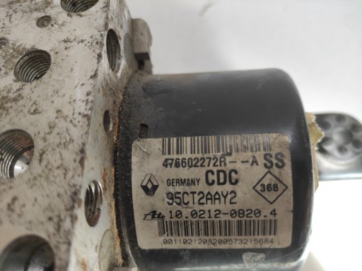 RENAULT MEGANE SCENIC III НАСОС АБС 476602272R