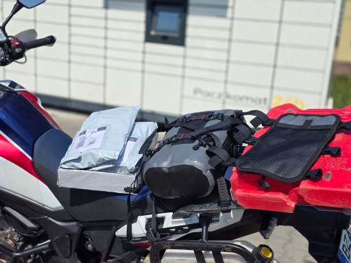Ящик ДЛЯ ВНЕДОРОЖНЫХ ИНСТРУМЕНТОВ ENDURO 12 Л КРАСНЫЙ MAMUT, МОТОЦИКЛЬНАЯ НАСАДКА ДЛЯ ИНСТРУМЕНТОВ
