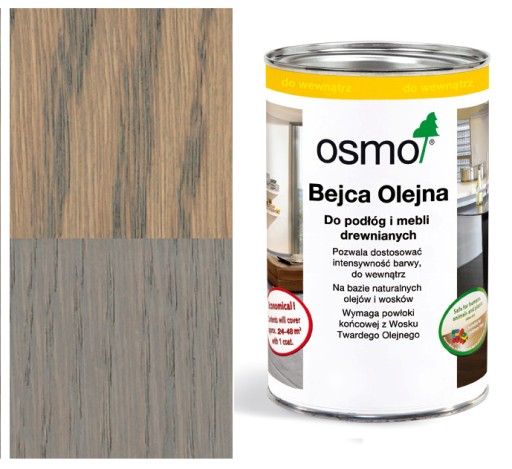 Osmo OIL STAIN 3512 Серебристый серый 0,5л Краков