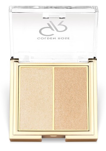 GOLDEN ROSE ROZŚWIETLACZ SO GLOW DUO W PALETCE 101