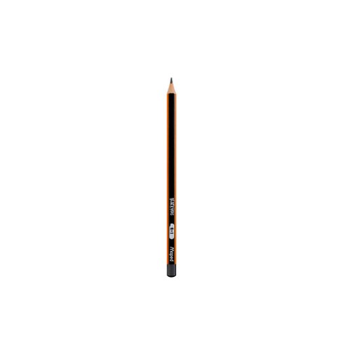 Мягкий НАБОР DRAWING PENCIL B из 12 шт. ТРЕУГОЛЬНЫХ КАРАНДАШЕЙ ДЛЯ ШКОЛЫ