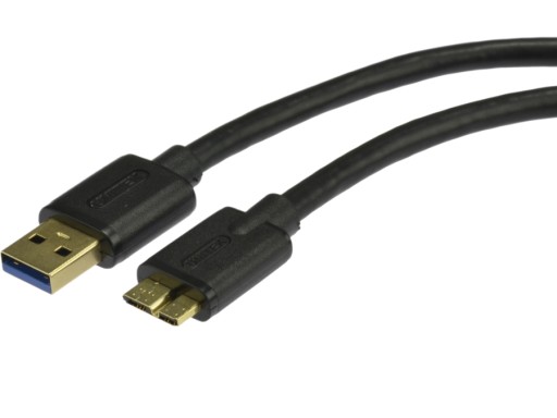 Микрокабель UNITEK USB 3.0 A-B для внешнего накопителя. 1м