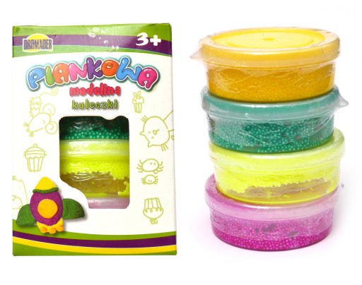 Пенопласт PLASTYNKY BALLS 4 цвета сток 4х20г