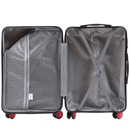 Zestaw 3 walizek (L,M,S) Wings PC565 Policarbon, Dark Blue