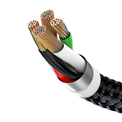 USB-кабель Baseus USB-C/Lightning/Micro 3,5 А, 0,3 м