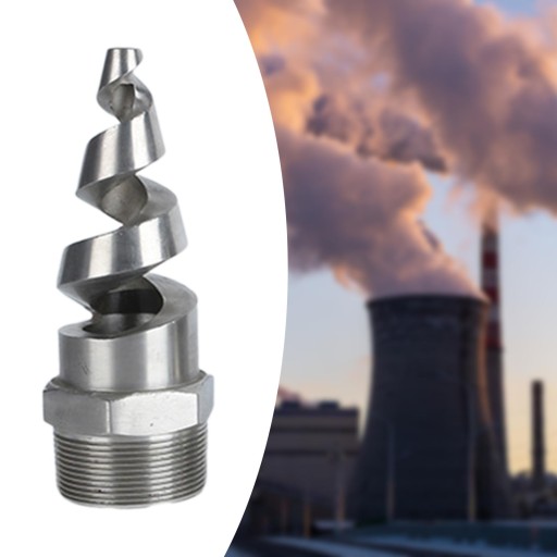 Dysza atomizująca ze spiralnym stożkiem, metalowa, trwała stal nierdzewna na 1,5 cala