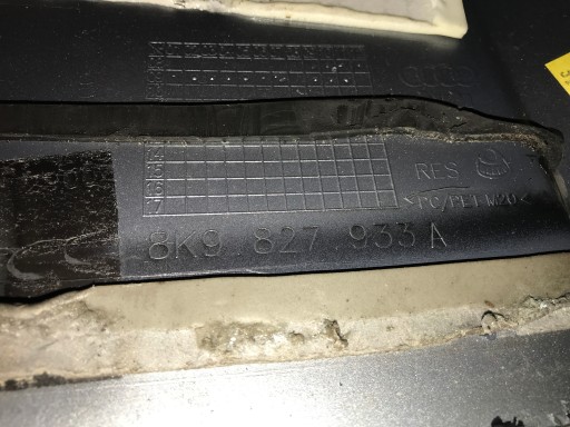 AUDI A4 B8 AVANT COMBI СПОЙЛЕР FLAP S-LINE LX7V