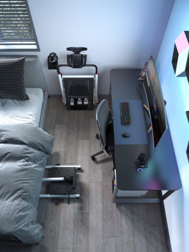 ПОДСТАВКА ДЛЯ РУЛЯ LOGITECH G920 G27 THRUSTMASTER UNIVERSAL РЕГУЛИРУЕМАЯ