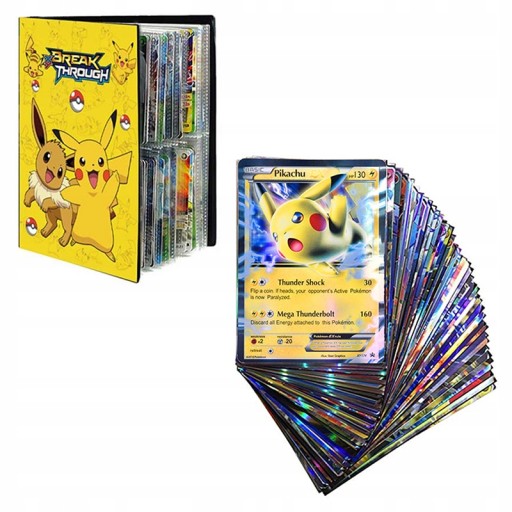 100 легендарных МЕГА-карт Pokemon GX