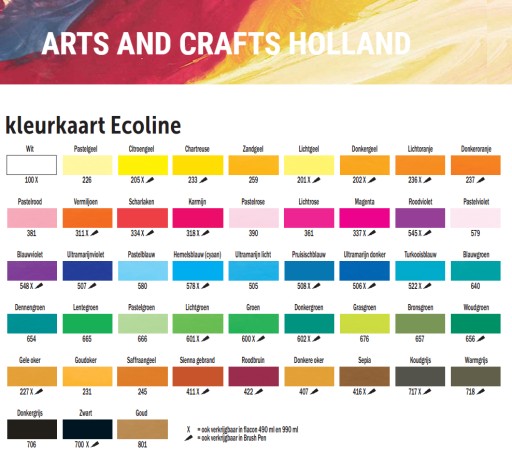 Маркер Talens Ecoline Brush Pen 600 Зеленый