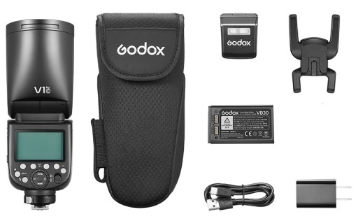 Вспышка 76Ws дополнительный свет Godox V1 Pro для Sony NAVIGATOR X