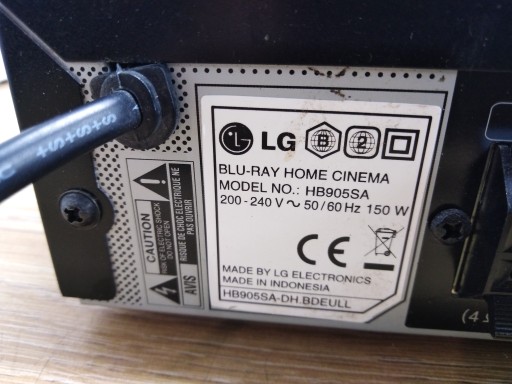 DVD LG BLU-RAY HDMI 3X RADIO FM USB IPAD WLAN FULL HD OKAZJA !