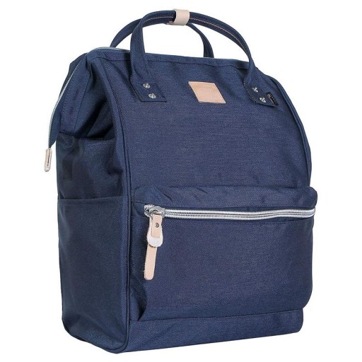 Женский школьный рюкзак Himawari HM1882 для ноутбука 15.6 CORDURA графит/ц.зеленый