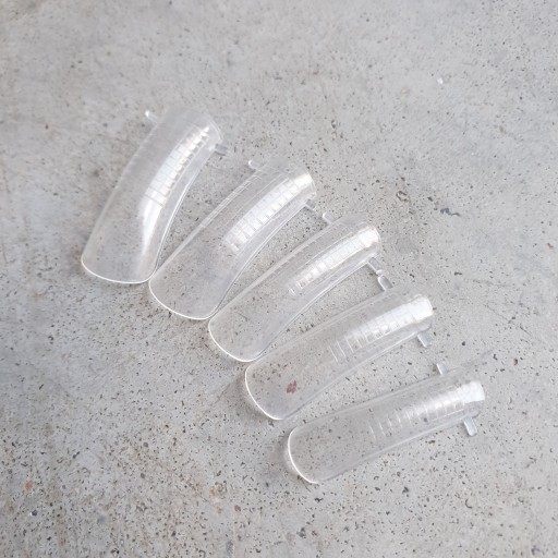 ДВОЙНЫЕ НАСАДКИ ДЛЯ АКРИЛОВОГО ГЕЛЯ FLEXYGEL 100 шт.