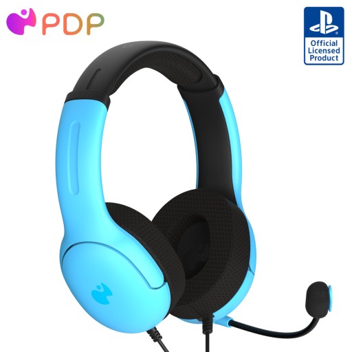 Проводные наушники PDP PS5 Airlite Blue, лицензия Playstation