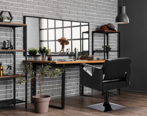 Fotel fryzjerski barberski hydrauliczny do salonu fryzjerskiego Tomas