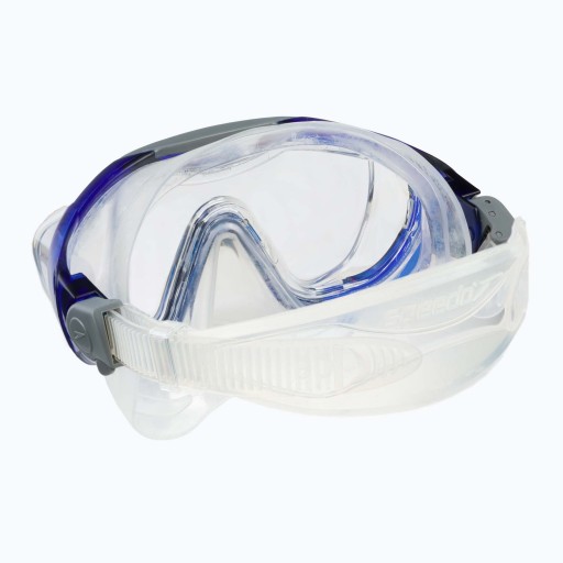 Zestaw Speedo maska+ płetwy+ fajka niebieski 35-36
