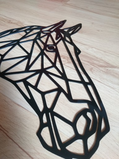 Настенное украшение Голова GEOMETRIC HORSE A237 90x55