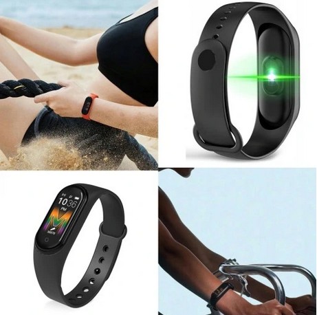 M5 smartwatch OPASKA SPORTOWA zegarek SMARTBAND SMARTŁOCZ WODOODPORNOŚĆ