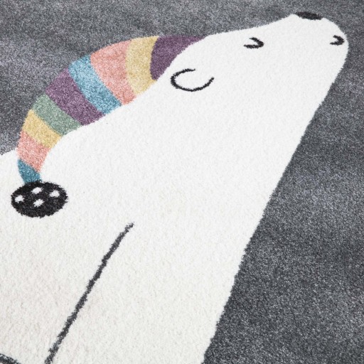 Детский коврик ANIME Sleepy Bear Grey - 120x160