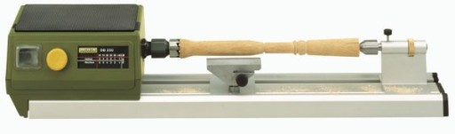 Мини токарный станок Proxxon DB 250. Регулировка скорости.