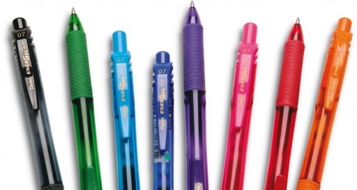 Шариковая ручка Pentel Energel красная 0,7 мм В УПАКОВКЕ
