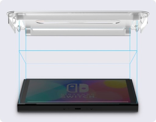 Szkło do Nintendo Switch Oled, Spigen EZ Fit 2Pack